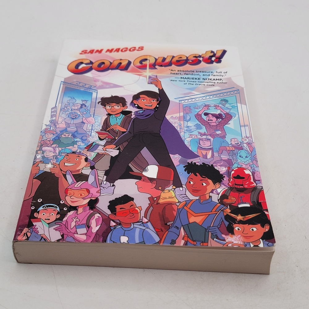 Sam Maggs Con Quest! Paperback First Square Fish Edition Comic Con Fiction EX